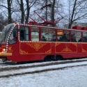 Оклейка, оформление трамвая МУП ТТП .952