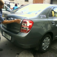Оклейка такси Сатурн г.Брянск370